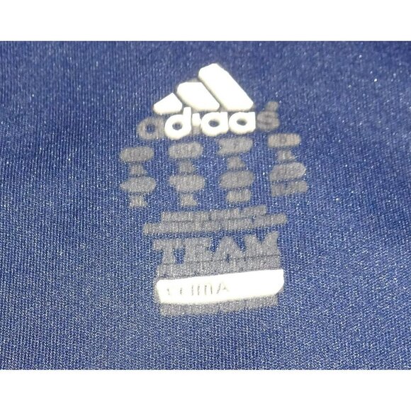 NCAA Michigan Wolverines Basketball Blue Adidas T-Shirt Size XL - Picture 4 of 6